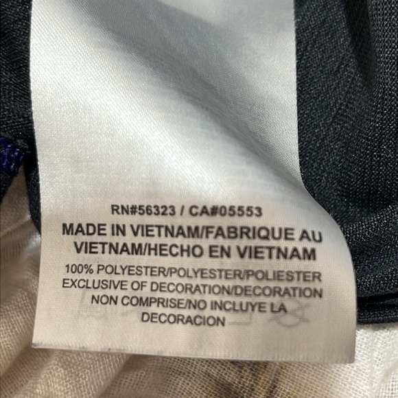 Nike Dri-Fit Women's Small K State Wildcats Purple Black V-Neck T Shirt Athletic - Picture 9 of 12